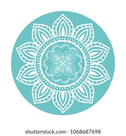 colorful and circular mandala