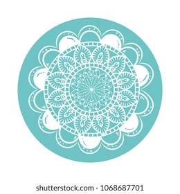 colorful and circular mandala