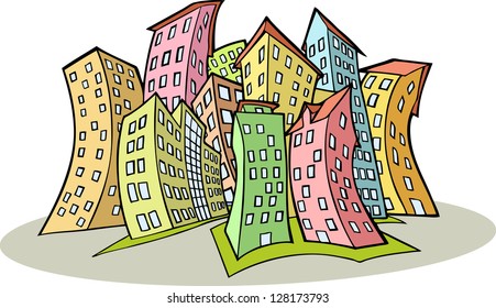 Colorful city