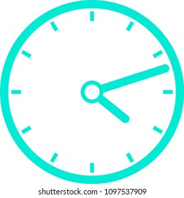 Colorful Clock illustration