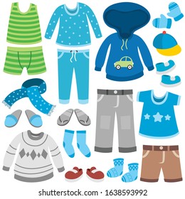 Colorful Clothes For Little Children