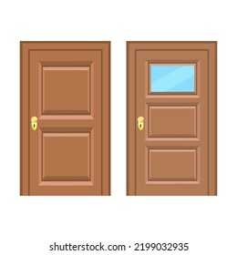 colorful collection of door vector images. top view perfect for your background and social media needs