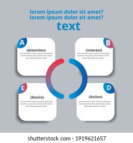 colorful collection of post backgrounds, step infographic gradient promotion banner poster