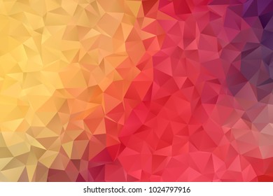 Colorful color geometric rumpled triangular low poly style gradient illustration graphic background. Polygonal design for your business. Vector illustration eps 10.