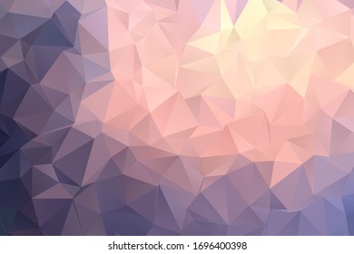 Colorful color geometric rumpled triangular low poly style gradient illustration graphic background. Polygonal design for your business. Vector illustration eps 10.