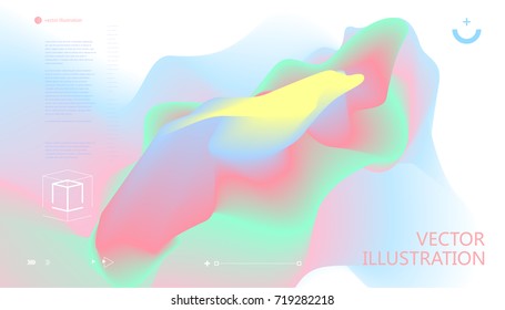 Colorful color gradients, abstract background.