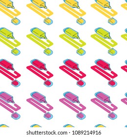 Colorful Color Marker Pattern