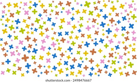 Colorful colourful memphis pattern geometric shapes background