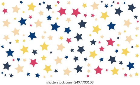 Colorful colourful vector abstract background with memphis style pattern