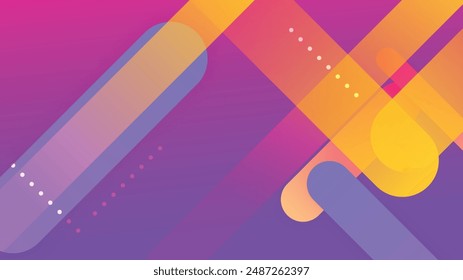 Colorful colourful vector abstract geometric gradient shapes background. Abstract gradient shapes background for presentation, business report, card, banner, poster
