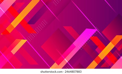 Colorful colourful vector abstract gradient background with simple geometric shapes. Vector colorful gradient shapes background for presentation, report, banner, flyer, poster