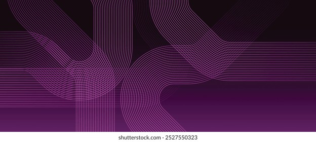 Colorful colourful vector abstract technology futuristic glow with line shapes poster. Modern cover template for annual report, flyer, brochure, presentation, poster, and catalog
