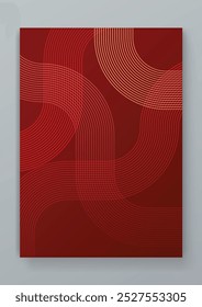 Colorful colourful vector abstract technology futuristic glow with line shapes poster. Modern cover template for annual report, flyer, brochure, presentation, poster, and catalog