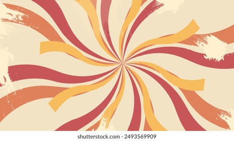 Colorful colourful vector classic sunburst rays vintage retro design background