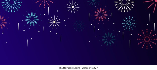 Colorful colourful vector elegant new year banners