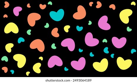 Colorful colourful vector flat simple minimal geometric background