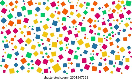 Fondo de patrón plano de forma geométrica de Vector colorido