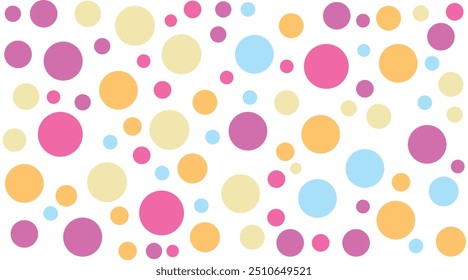 Vetor colorido colorido forma geométrica plano padrão plano fundo
