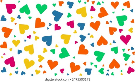 Colorful colourful vector memphis background with geometric shapes