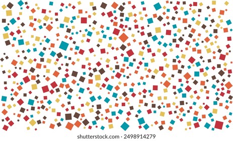 Colorful colourful vector memphis background with geometric shapes