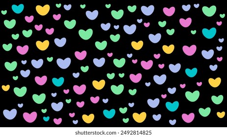 Colorido colorido Vector minimalista patrón geométrico de fondo