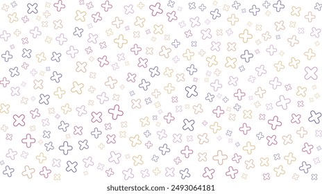 Bunte bunte Vektorgrafik minimaler geometrischer Musterhintergrund