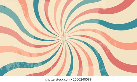 Colorful colourful vector retro classic vintage sunburst rays background