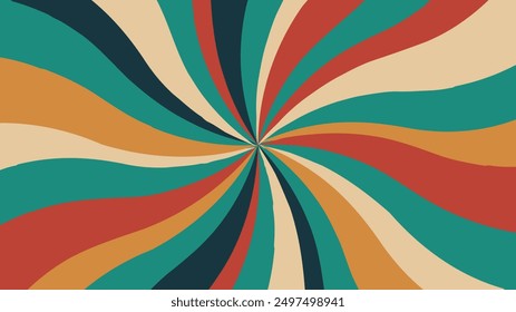 Colorful colourful vector vintage retro background