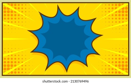 Diseño de fondo en blanco de historietas coloridas
