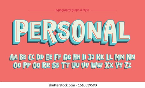 Colorful Comic Playful Cartoon Typography Artistic Font