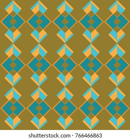Colorful composition with abstract shapes, pattern