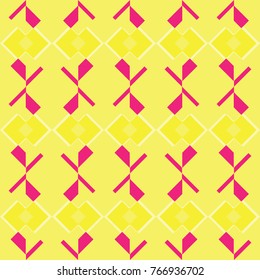 Colorful composition with abstract shapes, pattern
