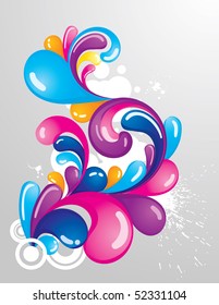 Colorful composition for your design