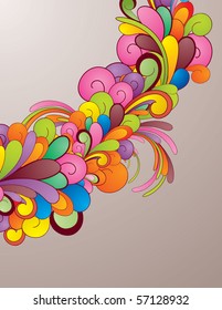 Composición colorida para su diseño