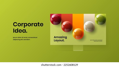 Farbige Computerdarstellung, die eine Bannervorlage zusammenführt. Ursprüngliches Webprojekt-Design, Vektorkonzept.
