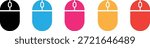 Colorful Computer Mouse Icons Set
