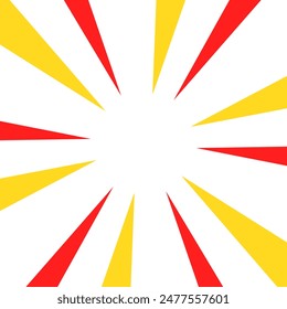 colorful concentrated line illustration material