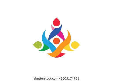 Colorful Concept - Isolated Vector Illustration for Digital and Print Use