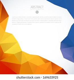 colorful conceptual 3d geometric multicolor vector background colorful straight white star colourful abstraction scene numeric trendy stylish site deal blue fancy lighting print beauty art concept ori