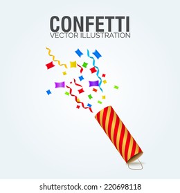 Colorful confetti 