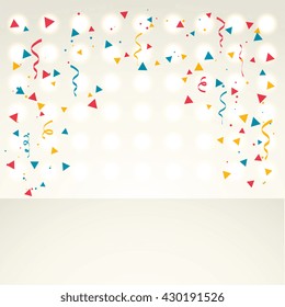 colorful confetti background