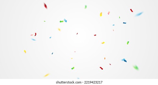 colorful confetti background vector illustration