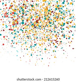 Colorful Confetti Backgrounds