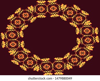 Colorful confetti crackers falling. Vector illustration backdrop. Vintage element of your design. Gold invitation template background image, poster or greeting card.