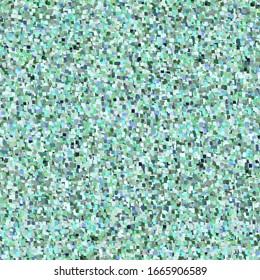 Colorful confetti. Сhaotic mosaic texture. Square pattern with geometric design. Blue vector confetti pattern. Seamless pattern. Turquoise background. Follow other mosaic patterns in my collections. 