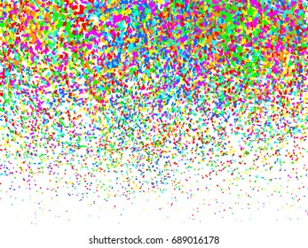 Colorful confetti pattern. Eps8. RGB Global colors