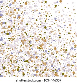 Colorful Confetti vector art illustration