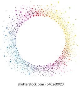 colorful confetti vector illustration