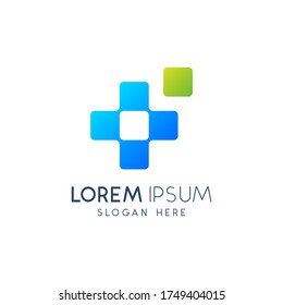 colorful connecting pixels logo design