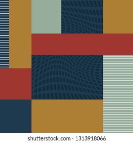 colorful contemporary pattern design